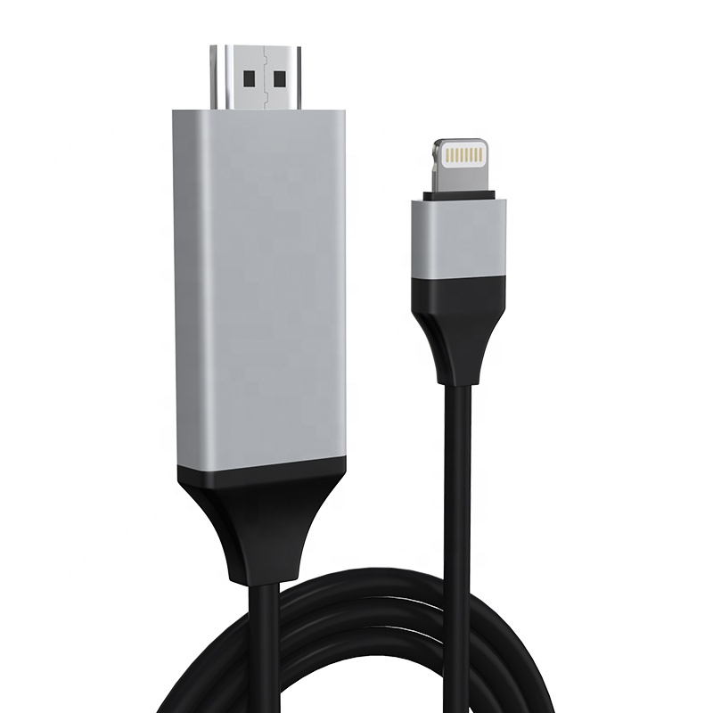 Upgraded] Lightning to HDMI Adapter, Apple MFi Certified 1080P